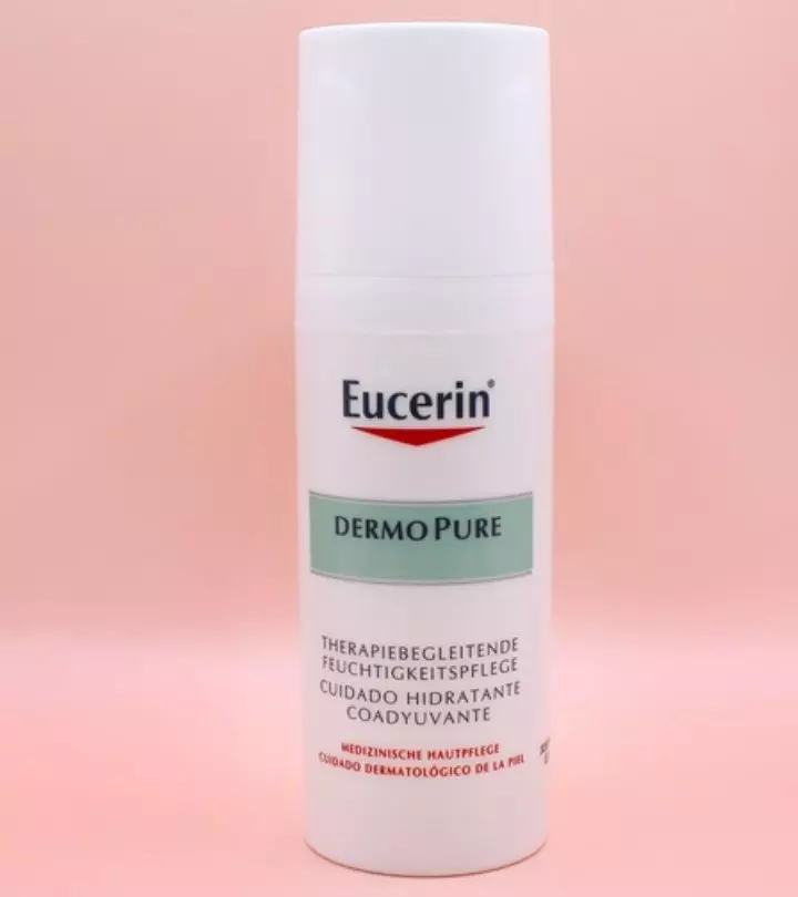 A bottle of Eucerin for tattoos