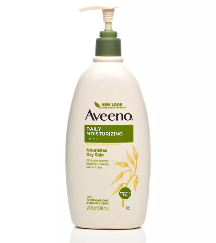 Aveeno Daily Moisturizing Lotion that you can apply on your tattoo