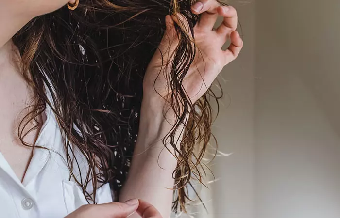 Avoid Sleeping With Wet Hair