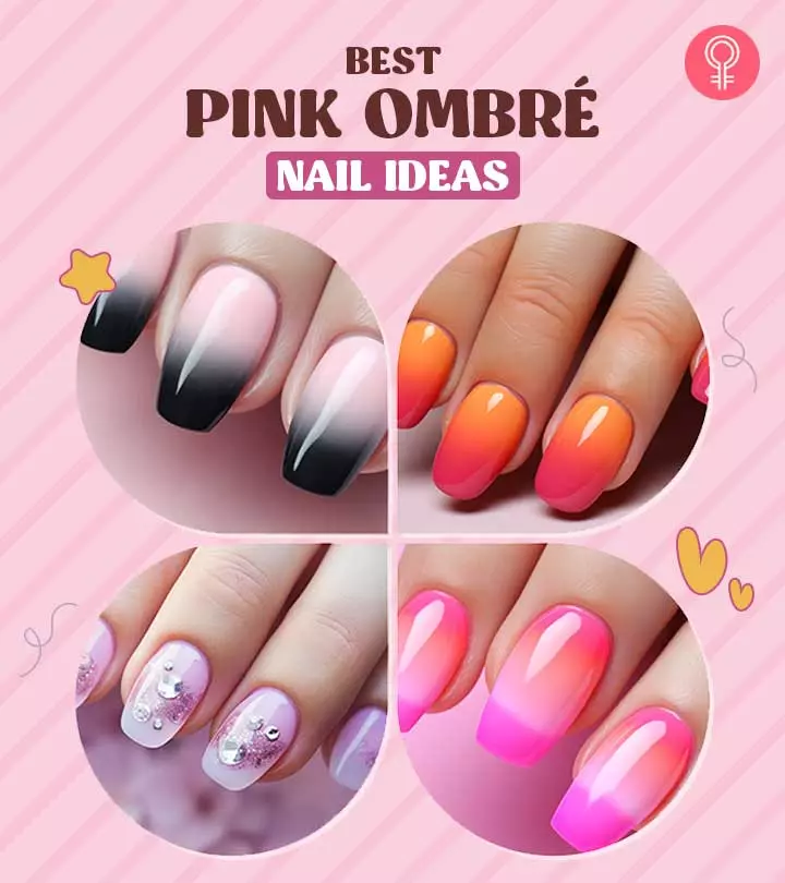 Amazing pink ombré nail ideas that you must try at least once.