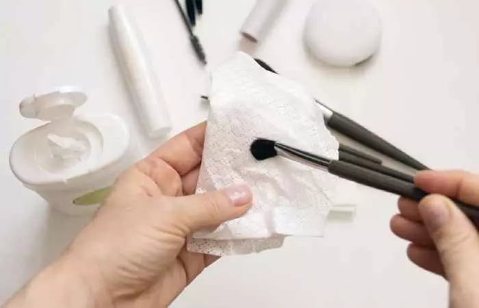 Clean Your Makeup Brushes Regularly