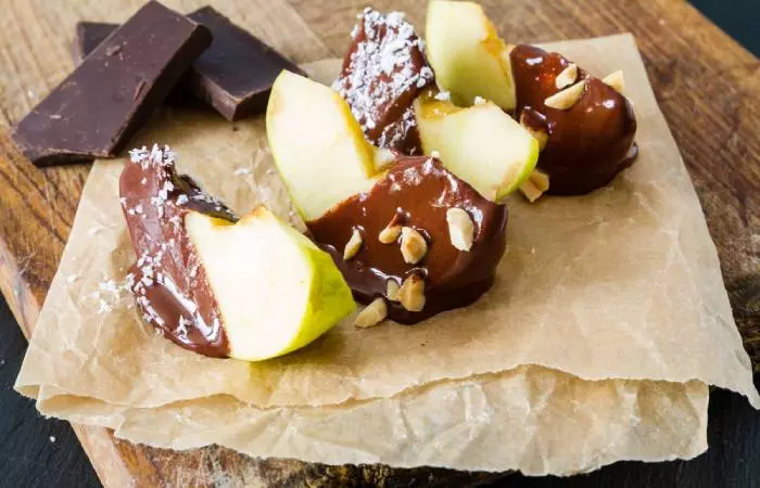 Dark Chocolate And Apples