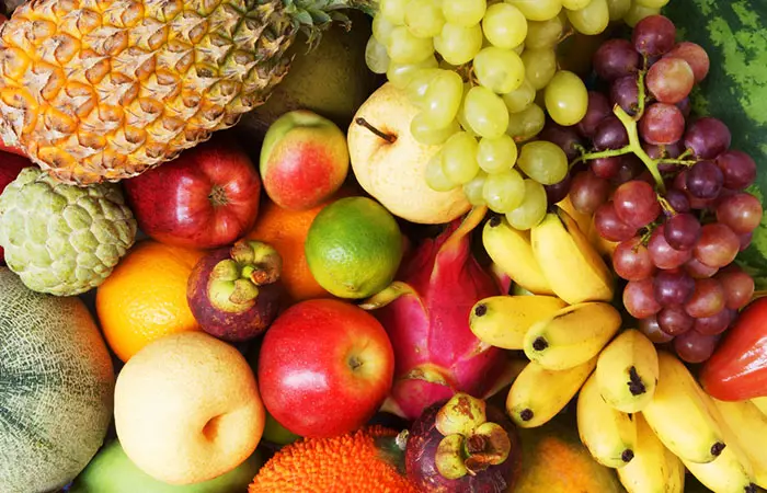 Foods to consume on the fruit diet