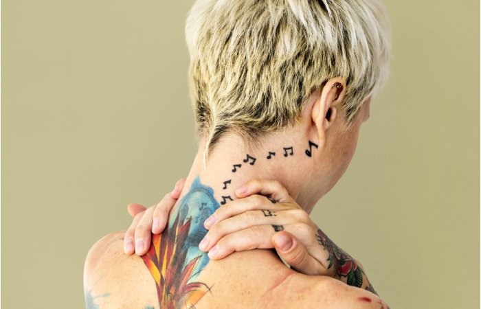Tattoo Pain Level on Back of Neck | TikTok