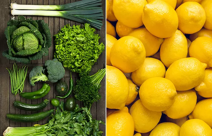 Leafy Greens And Lemon