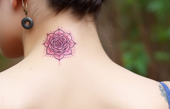 Floral snake neck tattoo | Neck tattoos women, Snake tattoo, Tattoos for  women