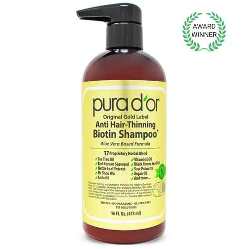 Pura D'or Original Gold Label Anti-Hair Thinning Shampoo