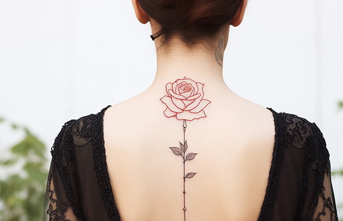 Cheap Lily Chains Flower Temporary Tattoos For Women Girl Black Butterfly  Dream Catcher Tattoo Sticker Fake Rose Sexy Tatoos Back Body | Joom