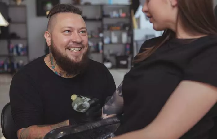 Talk to your tattoo artist before getting an elbow tattoo
