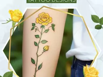 Yellow Rose Tattoo Inspiration: Meaning, Designs, And Symbolism