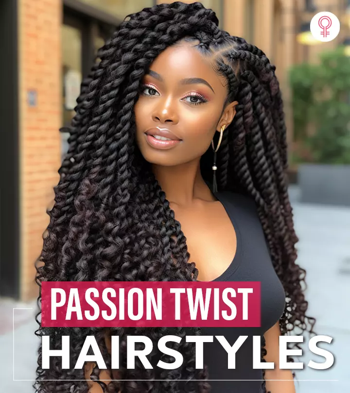 Passion twist hairstyle