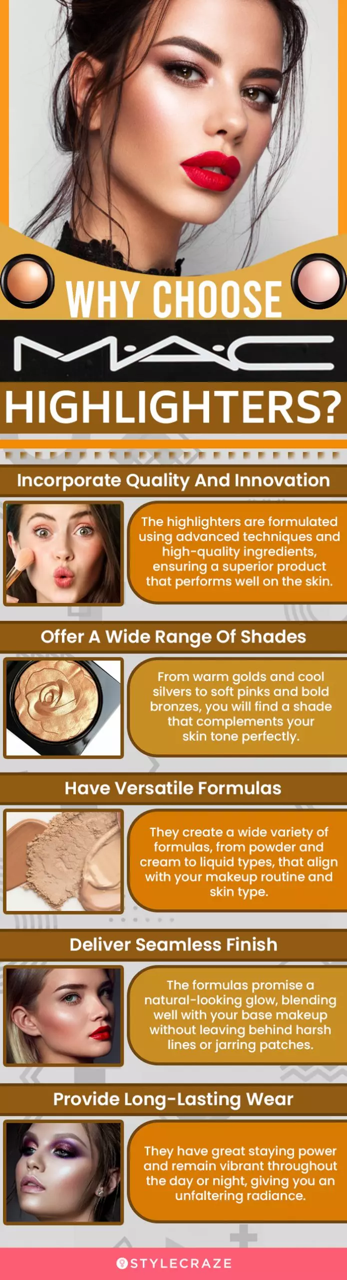 Why Choose MAC Highlighters (infographic)