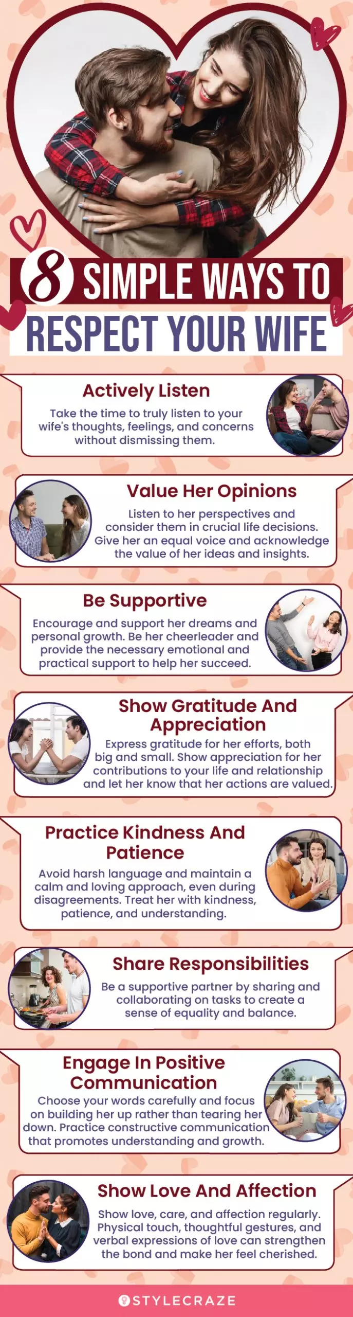 8 simple ways to respect your wife (infographic)