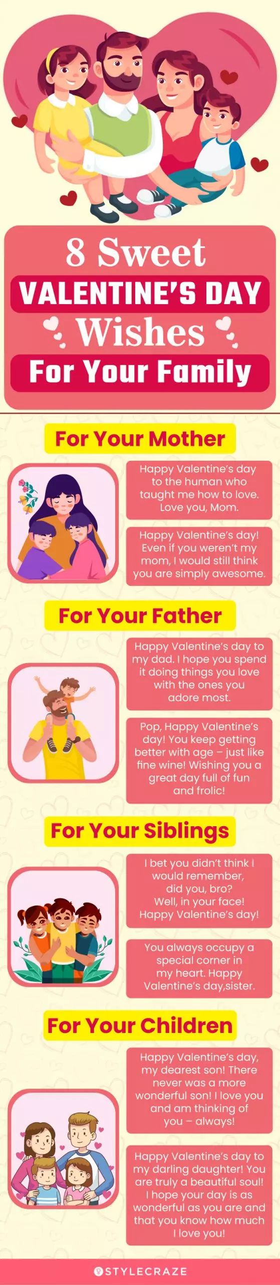 8 sweet valentine’s day wishes for your family (infographic)