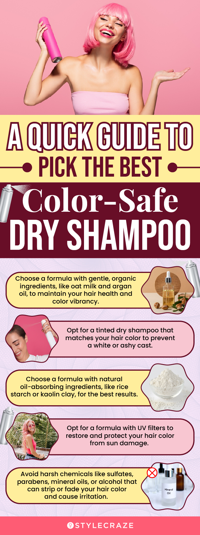 A Quick Guide To Picking The Best Color-Safe Dry Shampoo (infographic)