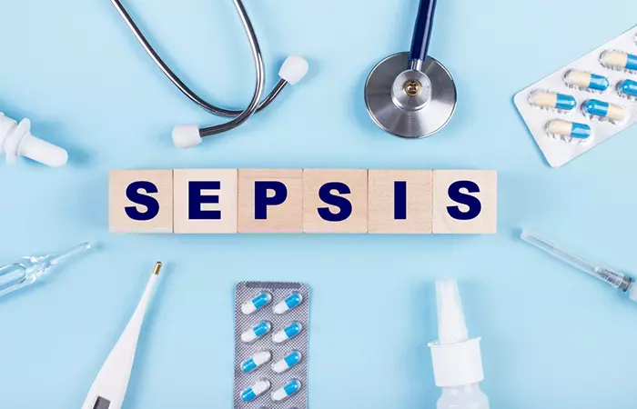 An infected tragus piercing may lead to sepsis which requires additional medical aid