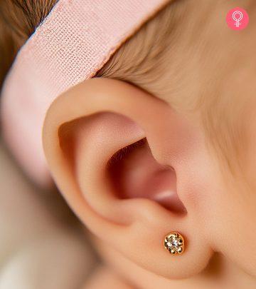 Take all the proper steps to ensure your little one’s piercings heal quickly.