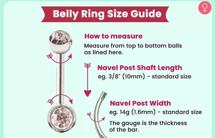 How to figure out your preferred length for belly jewelry