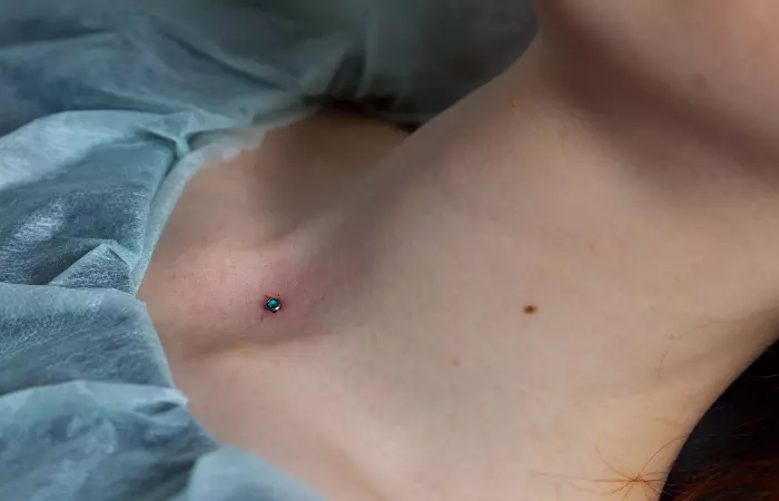 Dermal piercing is one of the most painful piercings