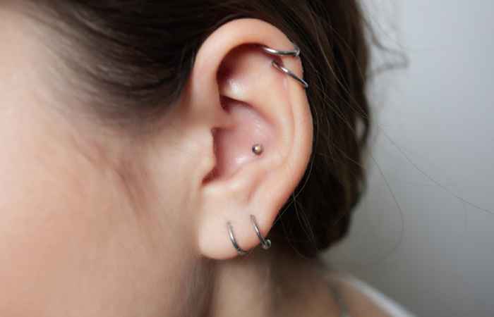 Double helix piercing