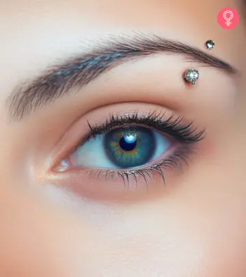 Eyebrow piercings can change the look of your eyes one ring at a time. In brows, we trust!