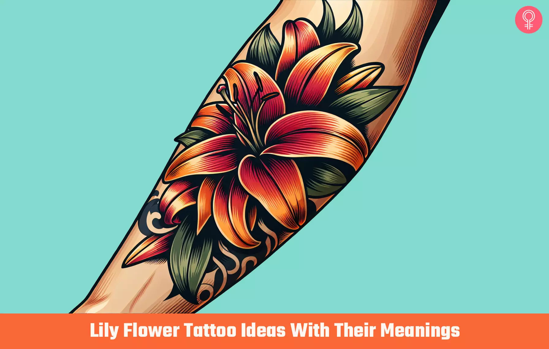 64 Lily Flower Tattoo Ideas With Their Meanings - 30