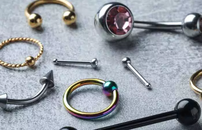 Jewelry for nose piercings