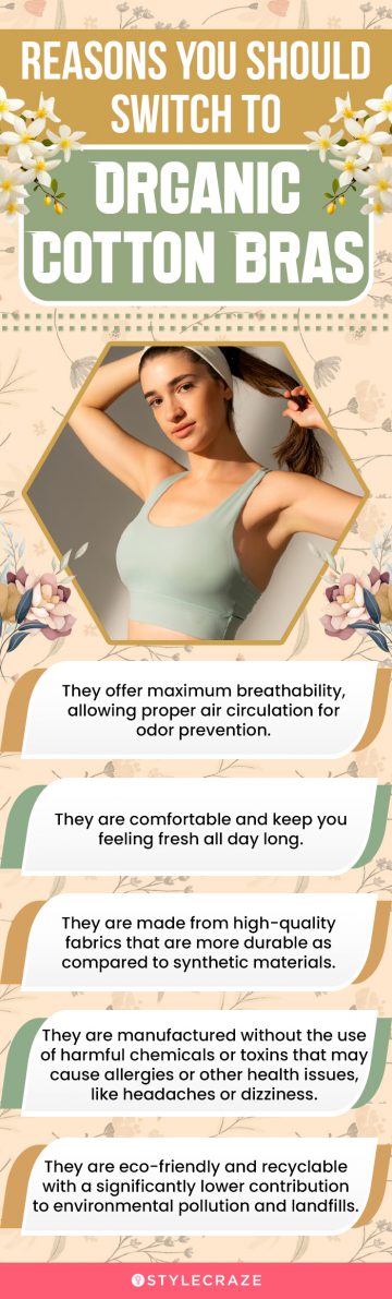 Reasons You Should Switch To Organic Cotton Bras (infographic)