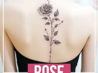 45 Rose Back Tattoo Designs With Meaning