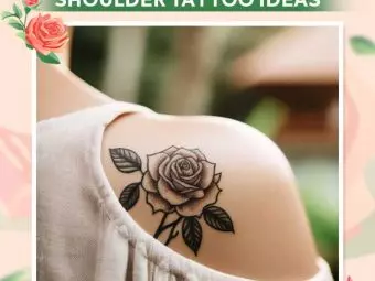 55 Rose Shoulder Tattoo Designs And Their Meanings