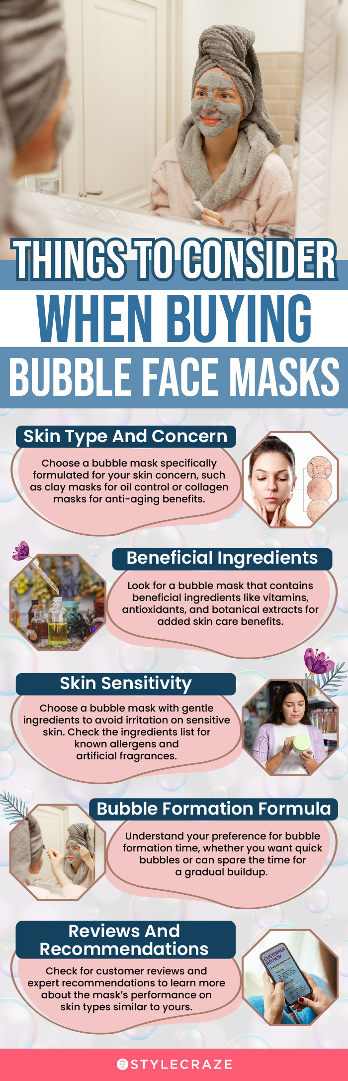 Things To Consider When Buying Bubble Face Masks (infographic)