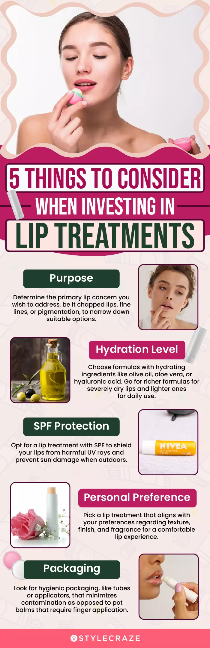 5 Things To Consider When Investing In Lip Treatments (infographic)
