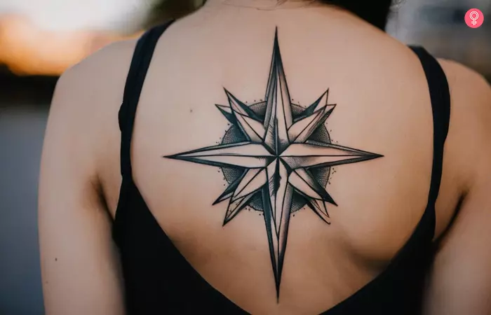 Northern star tattoo