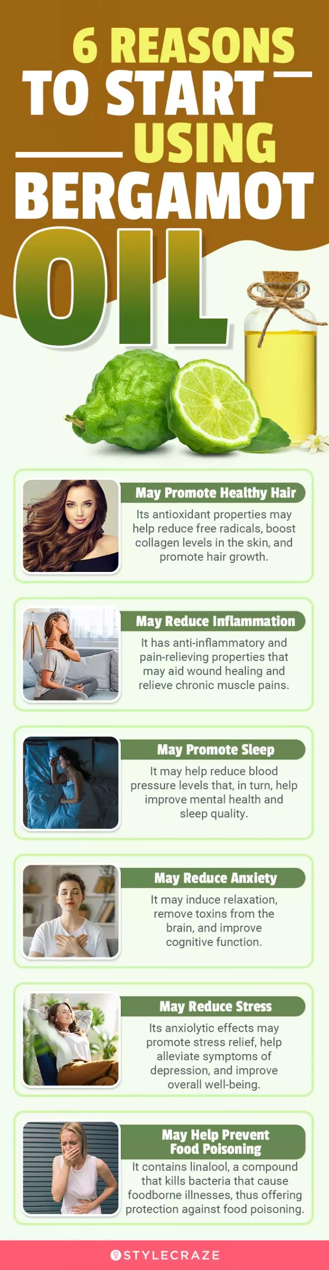 6 reasons to start using bergamot oil (infographic)