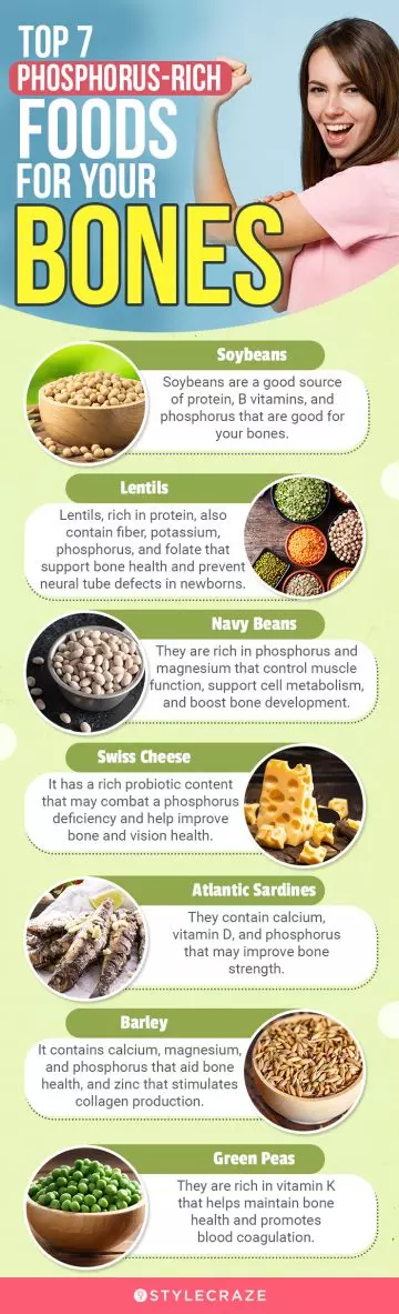 top 7 phosphorous rich foods for your bones (infographic)