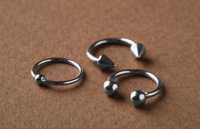 Different types of septum ring