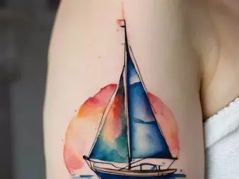 8 Creative Sailboat Tattoos For The Subtle Adventurer