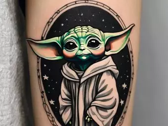 8 Baby Yoda Tattoo Ideas To Express Your Love For Star Wars