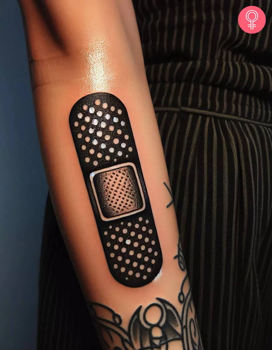 8 Badass Band-Aid Tattoo Ideas That Will Blow Your Mind