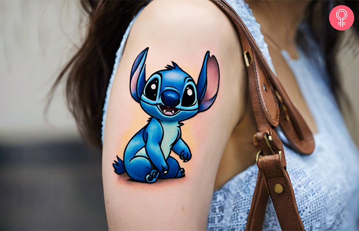 Disney Stitch Tattoo