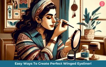 6 Easy Ways To Create Perfect Winged Eyeliner!