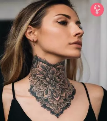 8 Impressive Throat Tattoo Ideas With Meanings