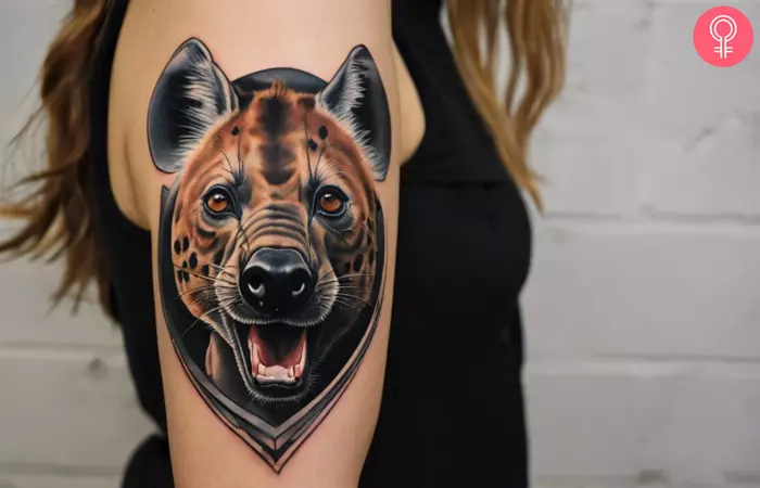 Laughing Hyena Tattoo