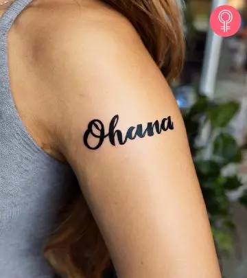 8 Ohana Tattoo Designs Honoring Loved Ones