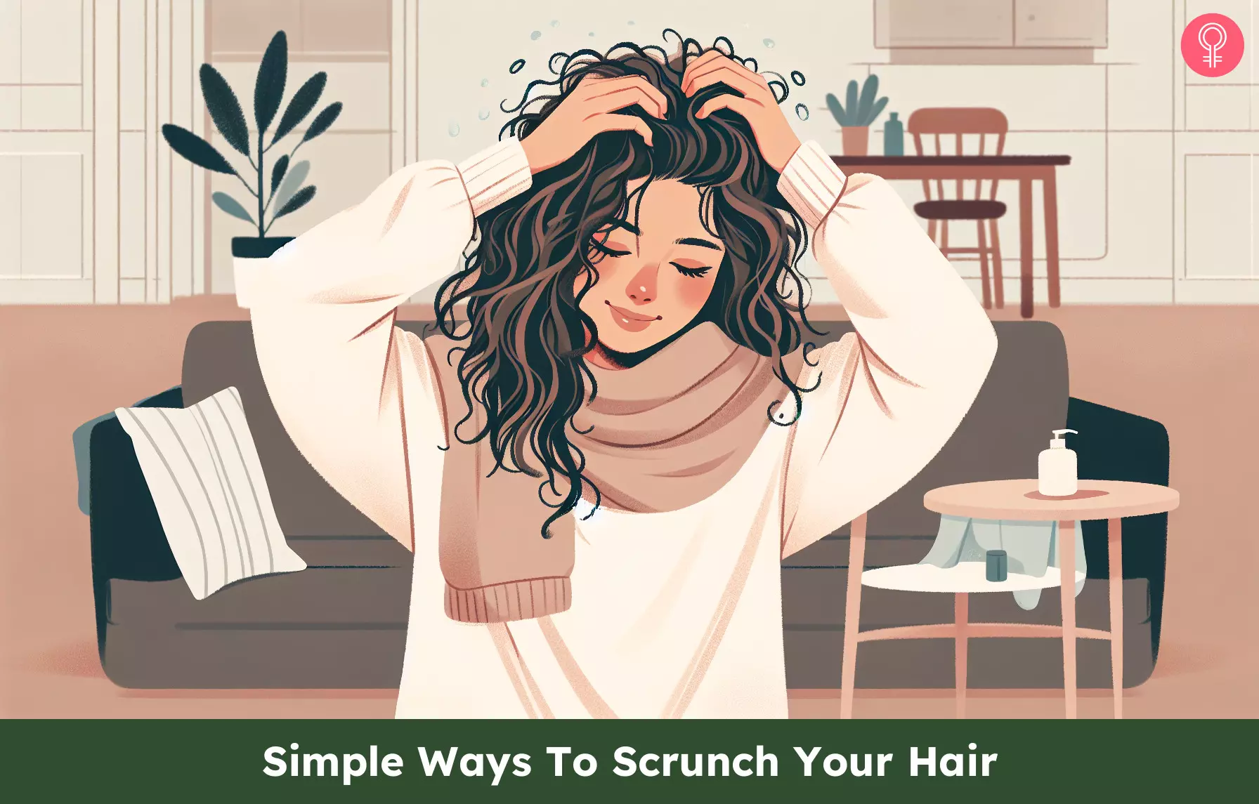 3 Simple Ways To Scrunch Your Hair