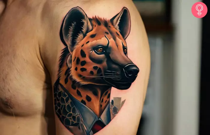 Spotted Hyena Tattoo
