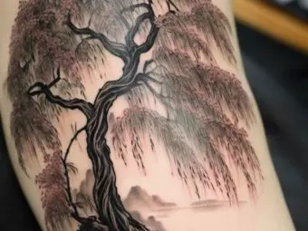 8 Unique Weeping Willow Tattoo Designs And Meanings