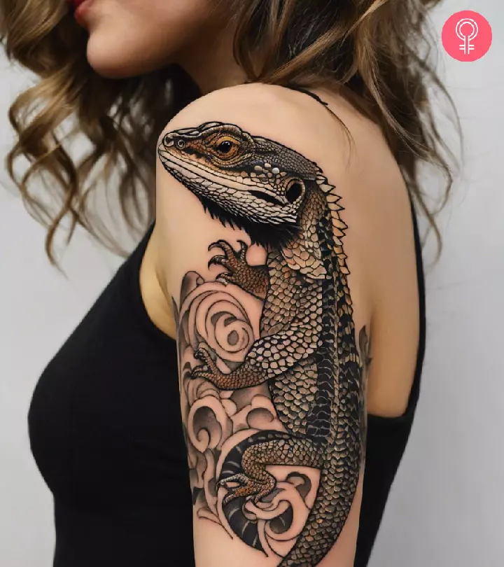 8 Best Beautiful Bearded Dragon Tattoo Designs For You