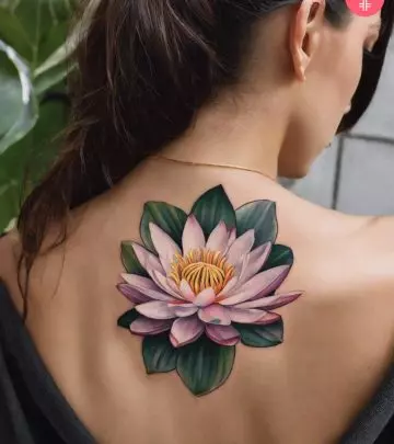 Calla lily tattoo on the shoulder