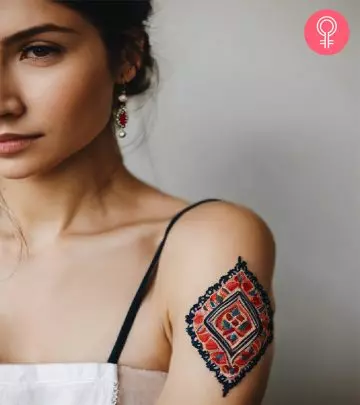 8 Awesome Embroidery Tattoos Ideas And Their Meanings